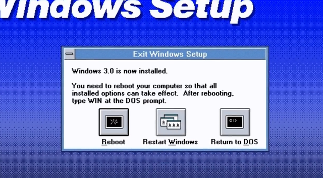 Introducción de Windows 3.0