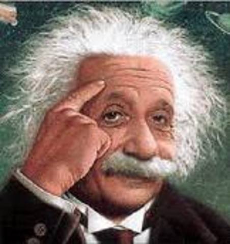 Einstein publica la teoría de la Relatividad