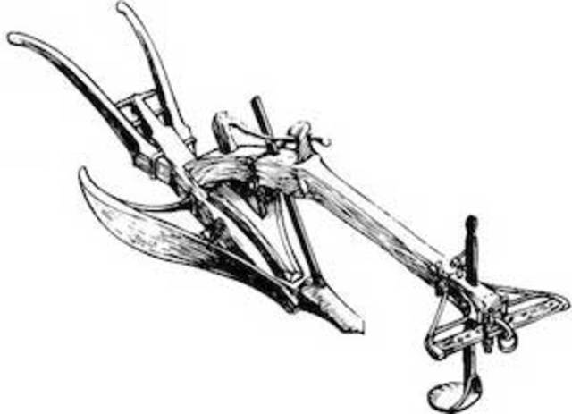 First cast-iron plow