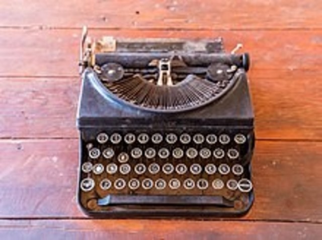 La máquina de escribir