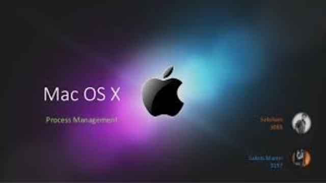 aparece Mac OS X