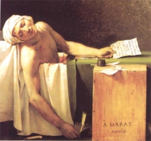Asesinato de Marat.