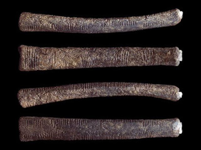 Hueso de Ishango y Ábaco