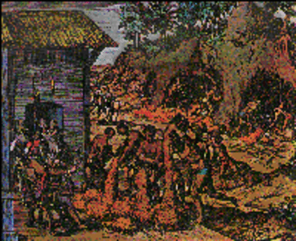 Los españoles comenzaron a explotar plata