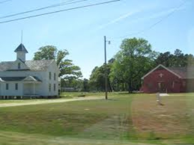 The North-Sout split in Methodist and Baptis churches