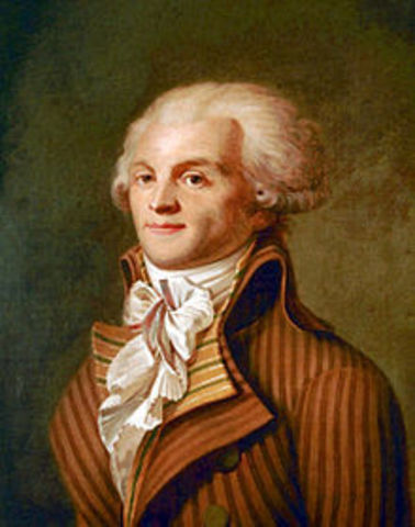 Caída de Robespierre.