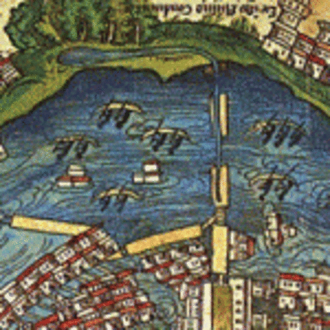 Cortés encabeza una expedición hacia las Hibueras