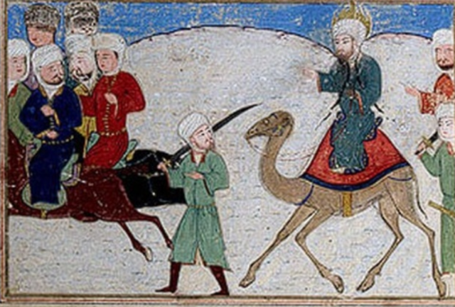 Muhammad and his followers moved to Yathrib