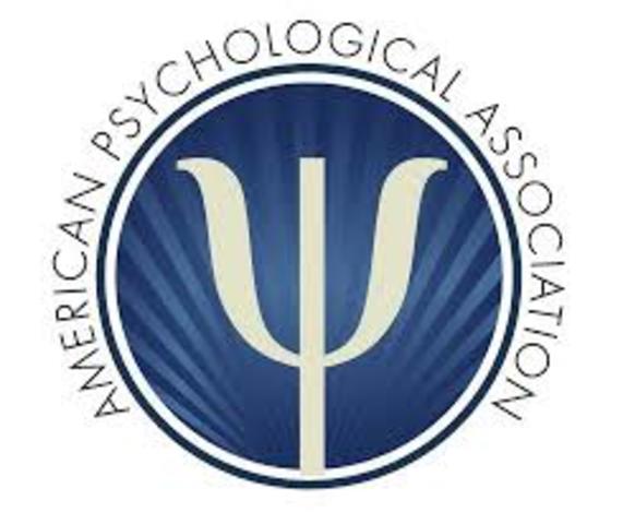 American Psychological Association organizó  un grupo de trabajo