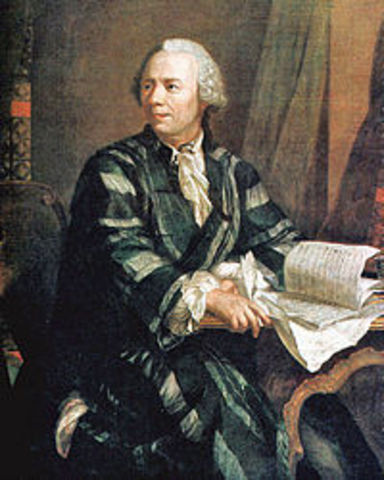 Siglo XVlll. Leonhard Euler.