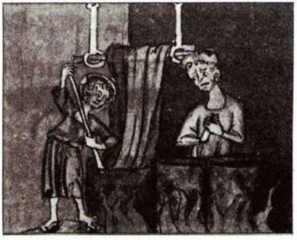 Dibujo de una vida de Jesús