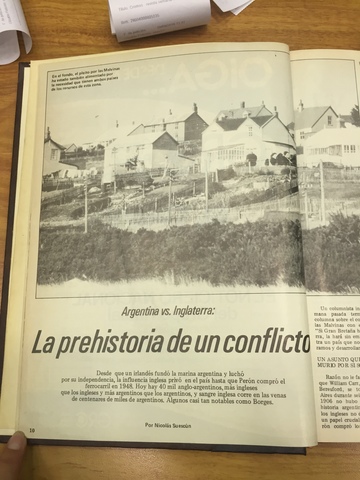 Inicia la Guerra de las Malvinas