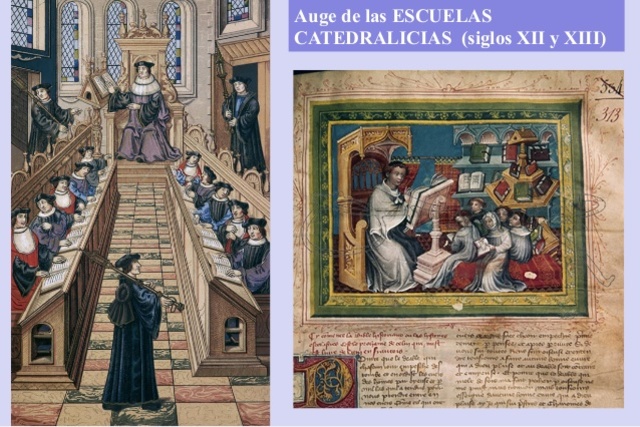 Instituciones de aprendizaje formal (Escuelas Catedrálicas)