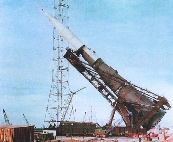 Fracaso ruso cohete N-1