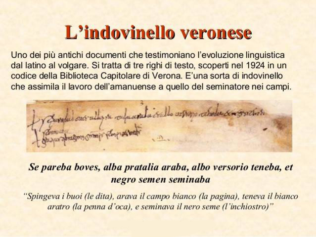 Indovinello veronese