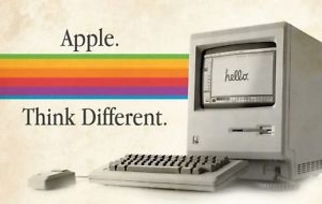 Lanzamiento de la macintosh 128K.