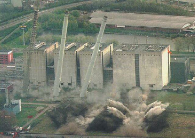 afbreken hunzecentrale