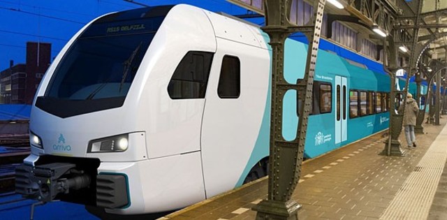 Nieuwe Arriva trein