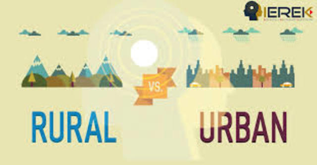 rural and urban