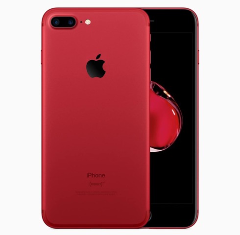 red iphone 7plus