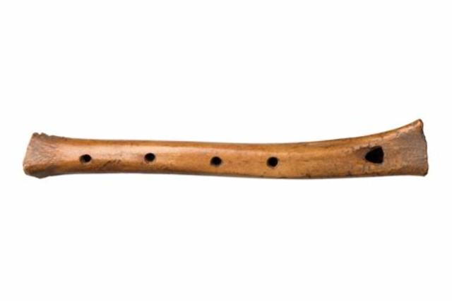 The first musical instrument made