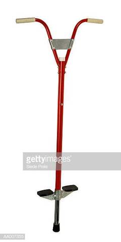 toys,  Pogo Stick, Frisbee and Play-Doh.