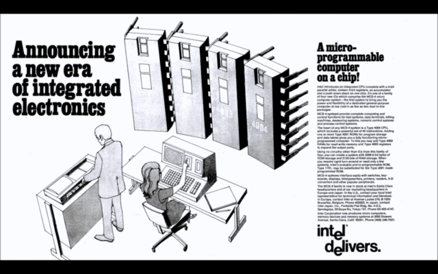 nacía el microprocesador