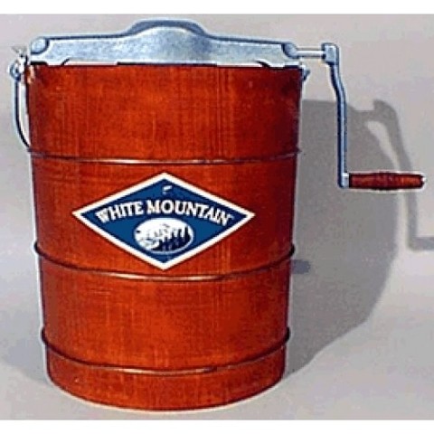 first man made machine for ice cream