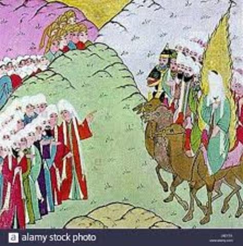 Muhammad goes to Madinah