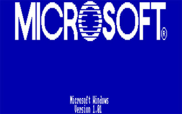 Primera versión de Windows.