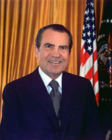 U.S. President: Richard M. Nixon