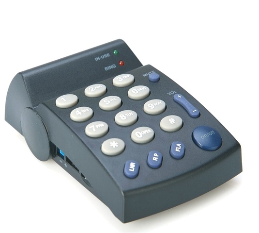 The dial pad telephone
