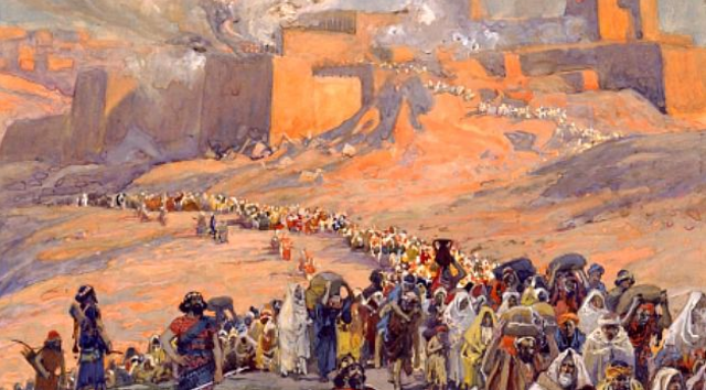 Romans force the Jews out