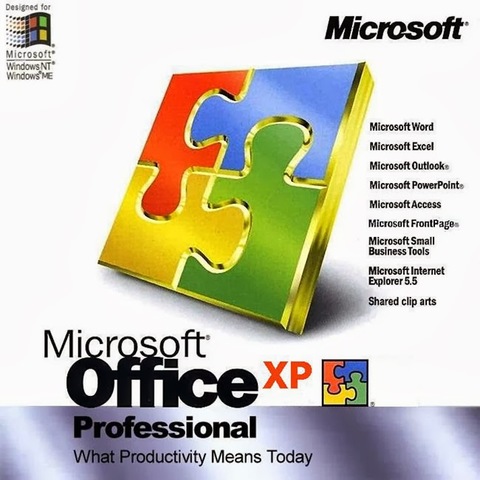Microsoft Office XP o llamado Office 10.0