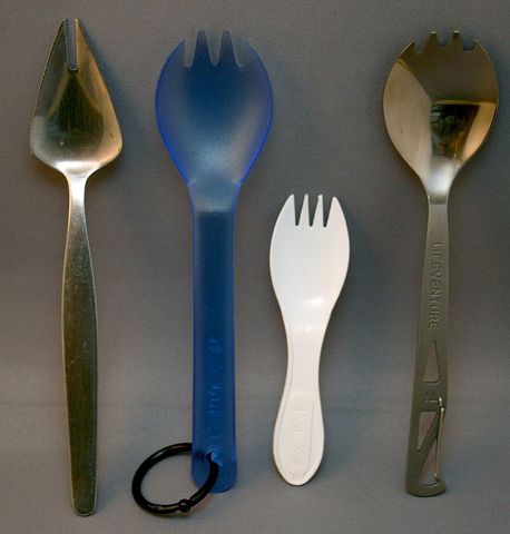 Different types of sporks