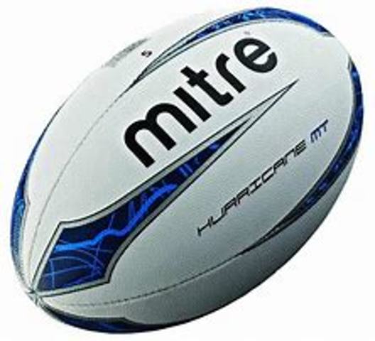 First person picking up a ball and running