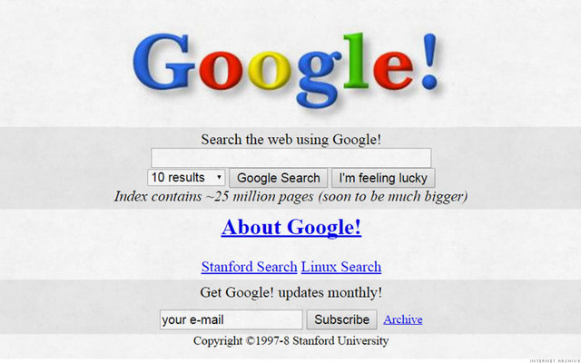 Google 1996