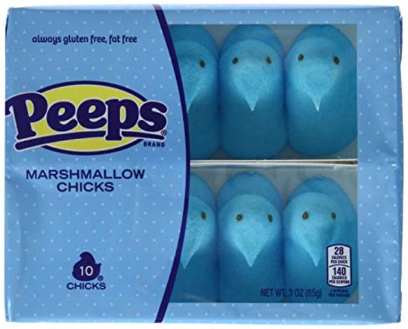 Blue Color Peeps