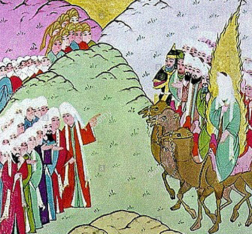 Muhammad goes to Madinah