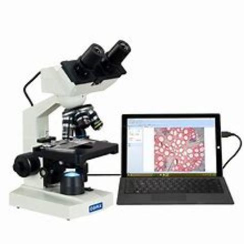 OMAX microscope