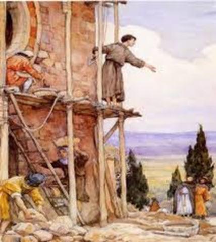 San Francisco de Asís al servicio de Dios