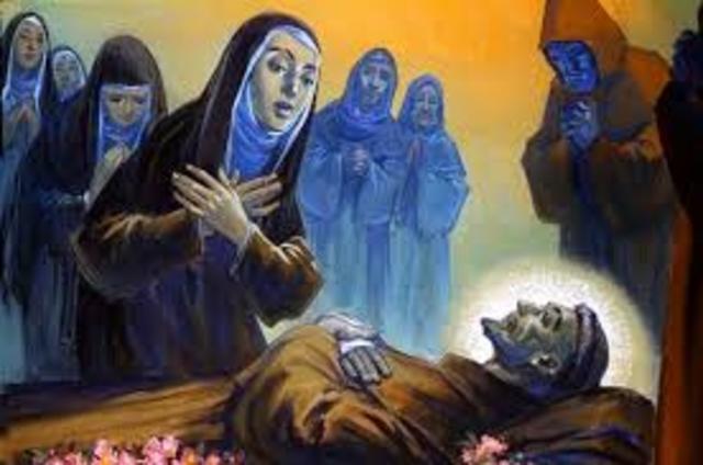 Fallecimiento de San Francisco de Asís