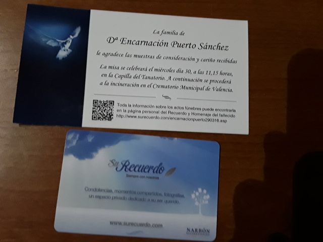 ES VA MORIR LA MEVA TIA AVIA