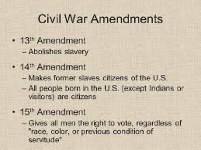 Civil War Amendments