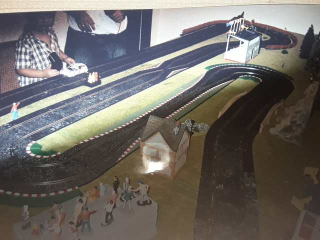 la meva primera carrera de Scalextric