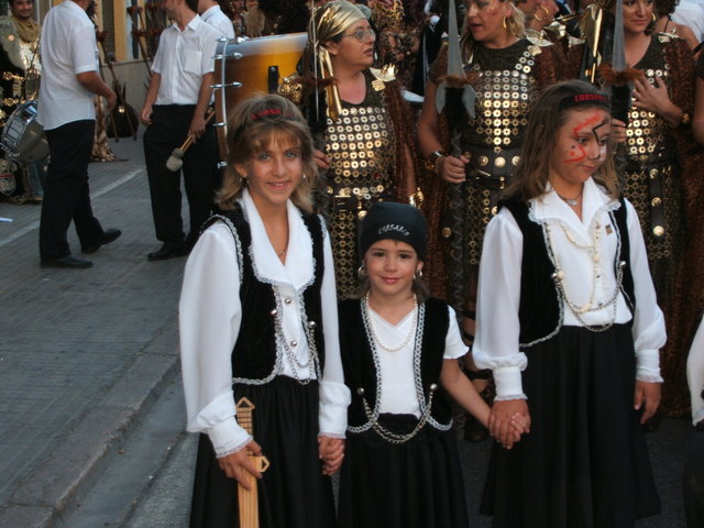 Primeros "Moros i Cristians"