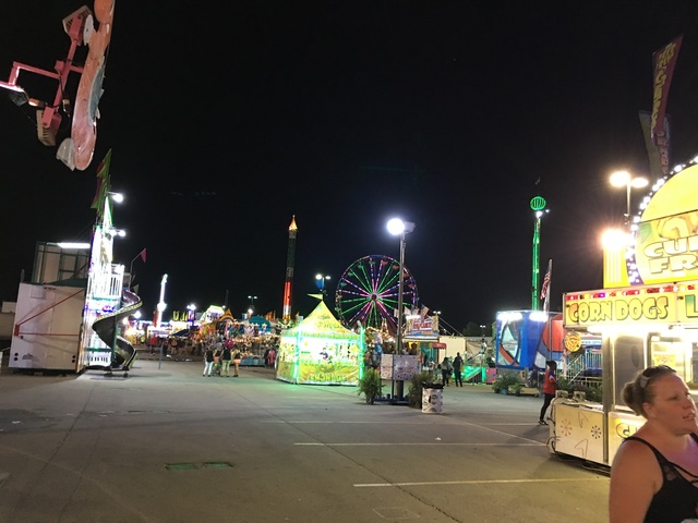 When I went to the Ohio state Fair.