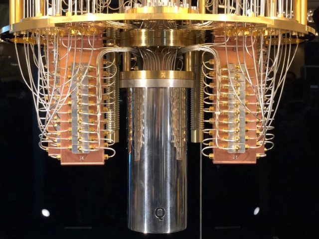 Primer ordenado cuántico.