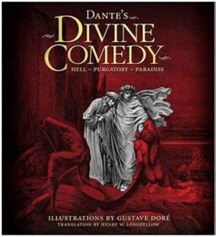 Dante writes Divine Comedy