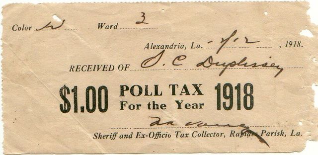 Poll Taxes